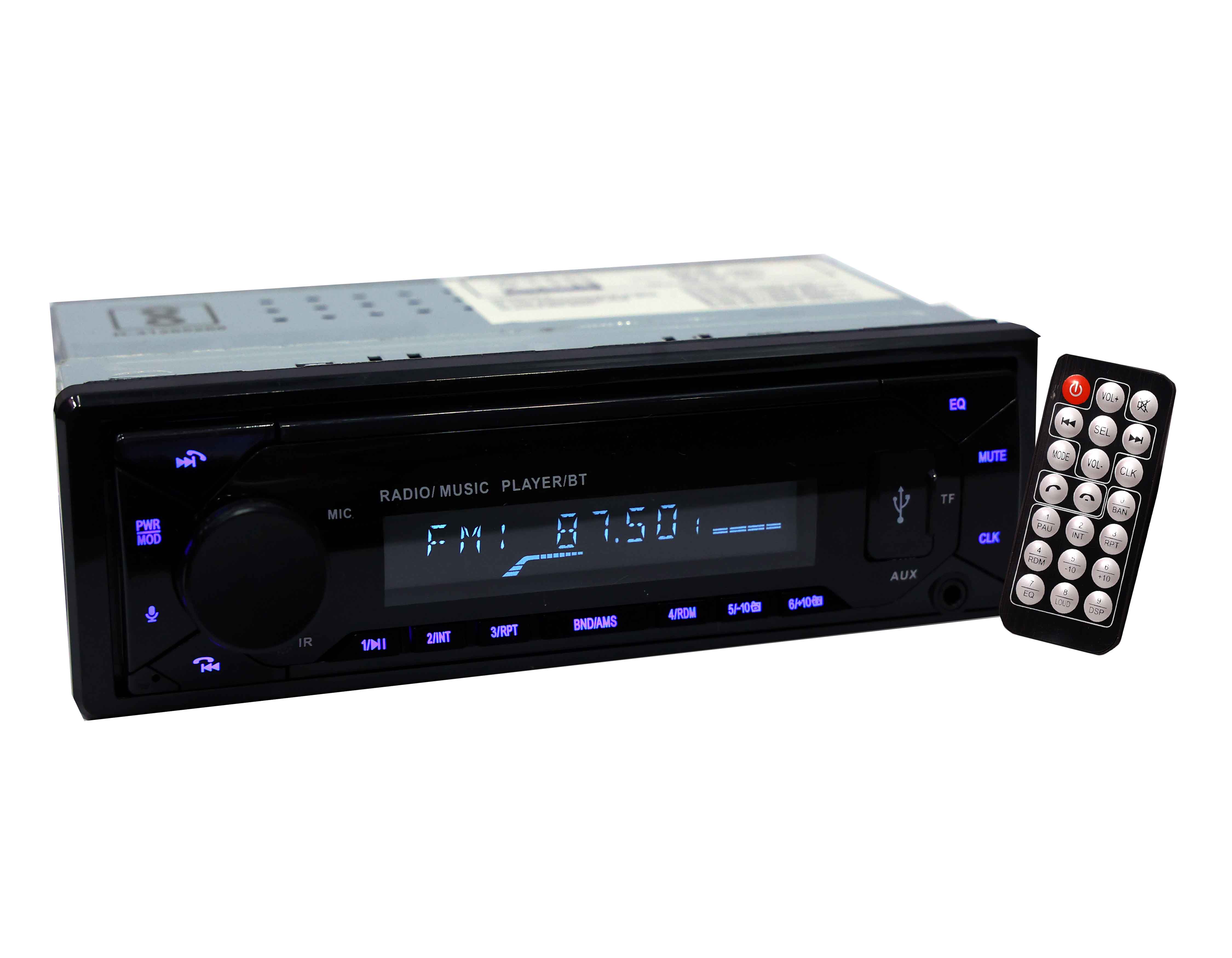 SINGLE DIN AUDIO SYSTEM-12V